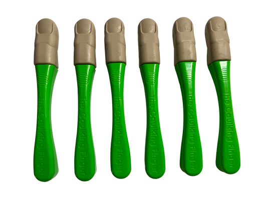 The Caulking Finger - 6 Pack Contractor Bundle (Unpackaged)